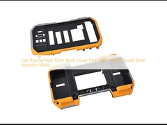 핫 러너 헤어 드라이어 후면 커버 곰팡이 80T-1600T 등급 강철 주사 곰팡이